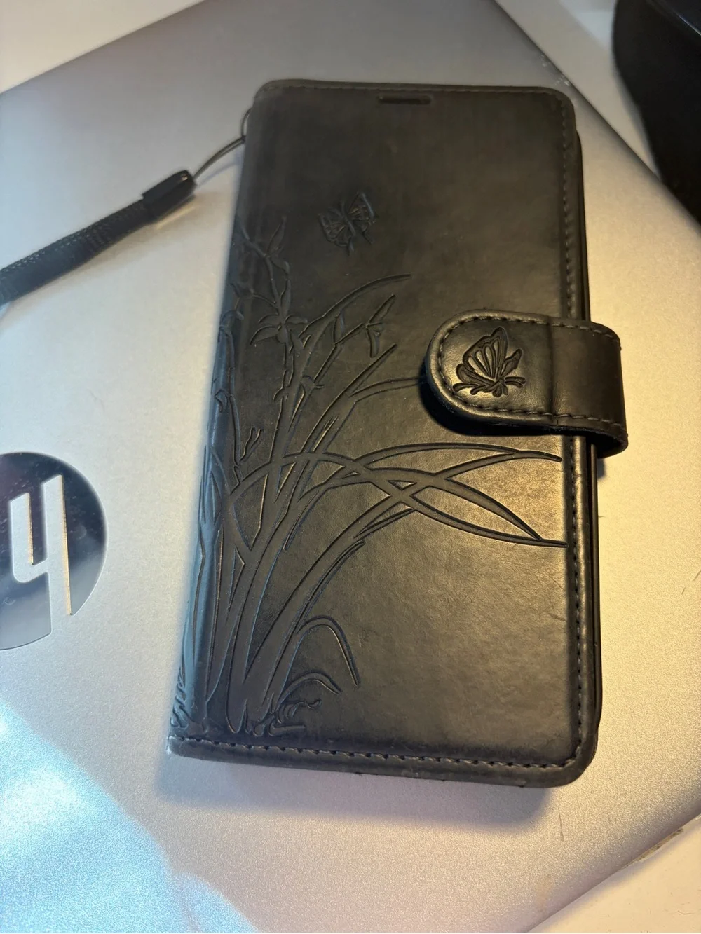 Assorted iPhone 13 Wallet Phone Cases - Black, White, Brown, Cream